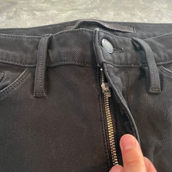 Joe's Jeans Skinny Ankle Denim Jeans Womens 30 USA Black Stretch - Picture 3 of 16